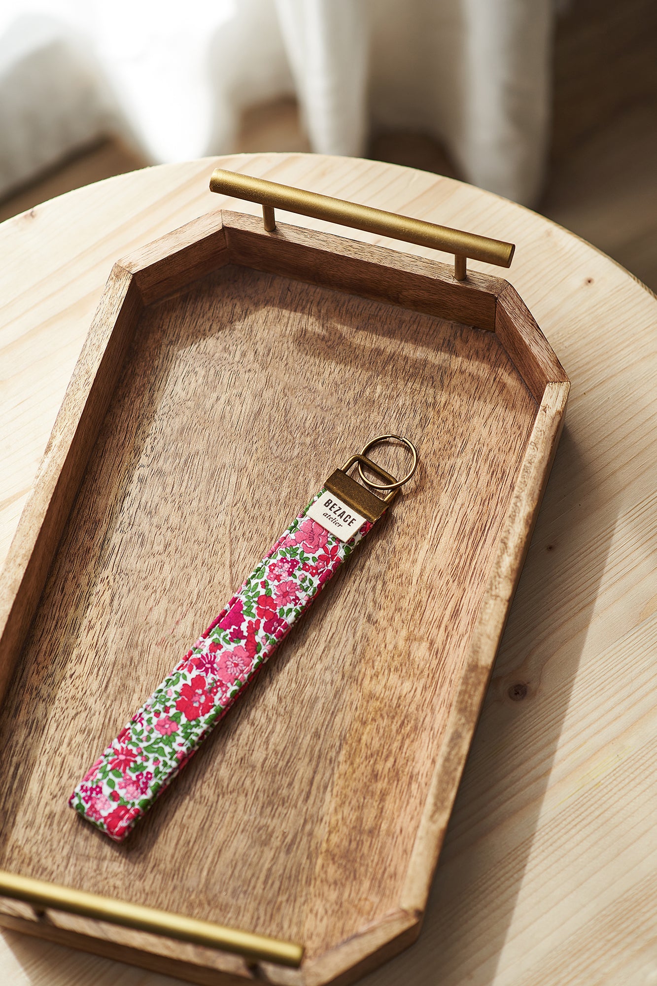 The Key Ring - Hibiscus