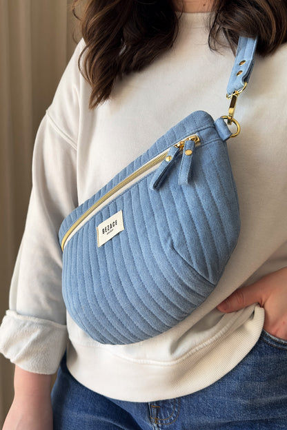 The Half-Moon Bag - Denim