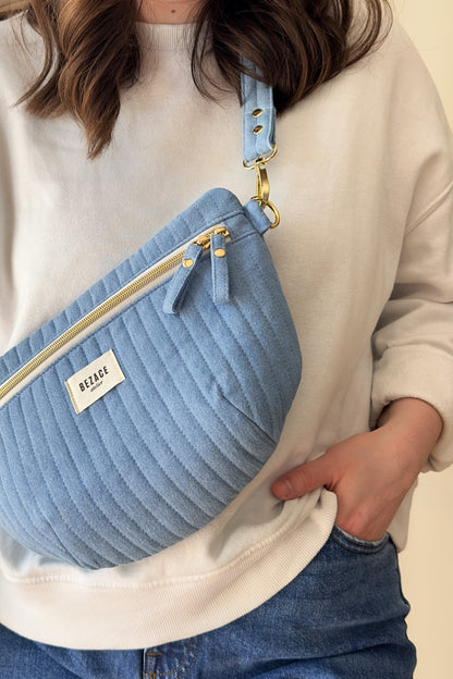 The Half-Moon Bag - Denim