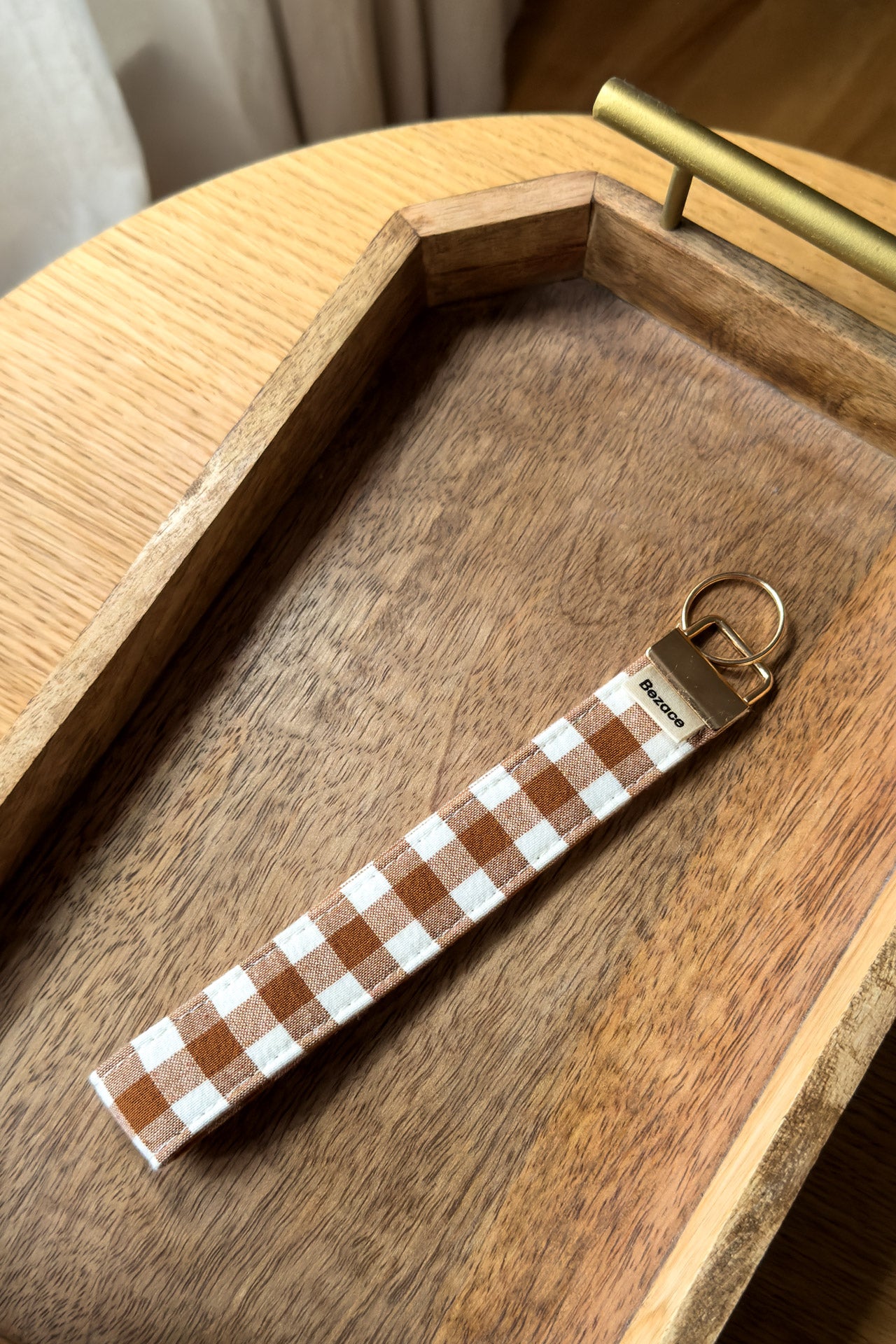 The Key Ring - Gingham